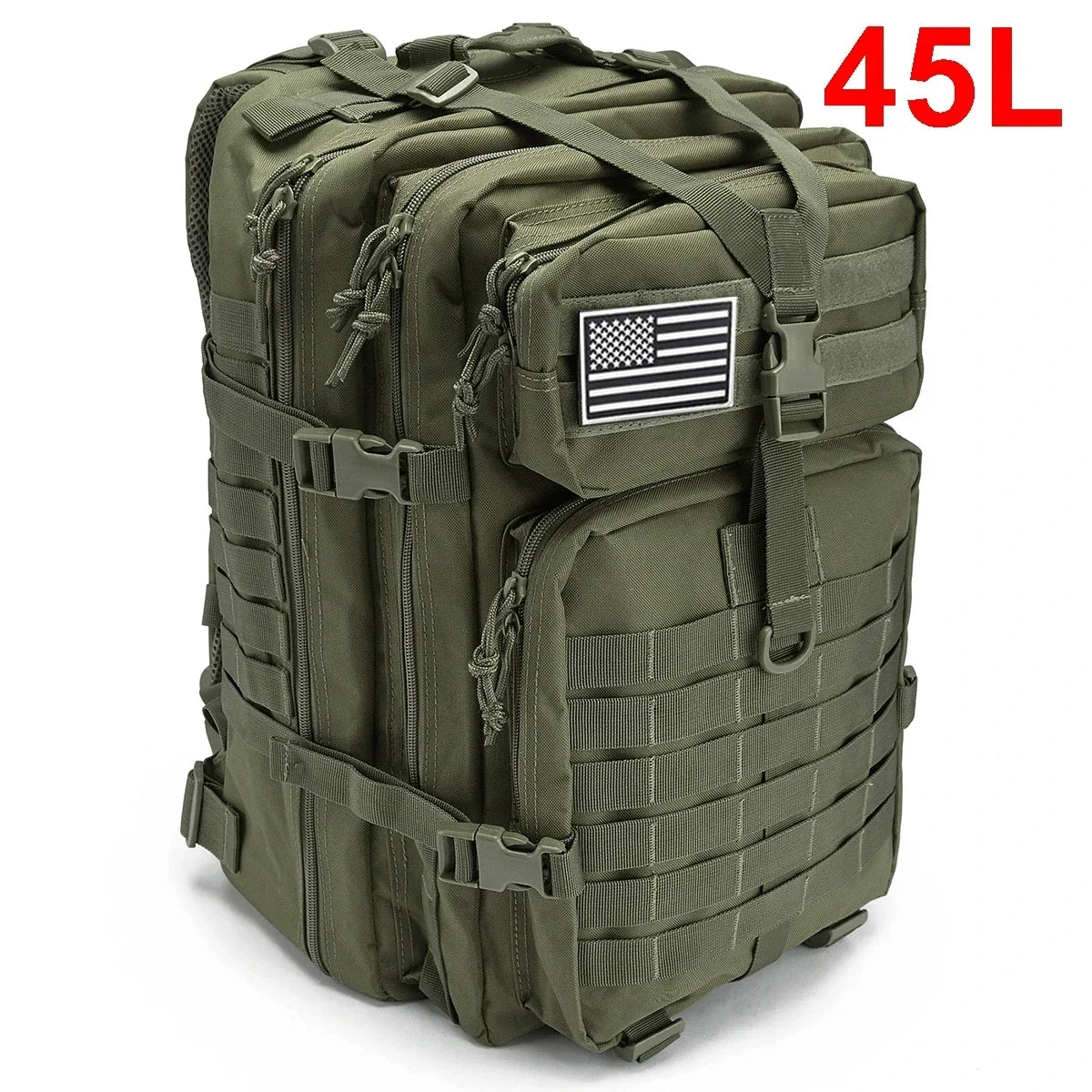 30/50L Tactical Backpack – Outdoor Survival & Hiking Molle Pack