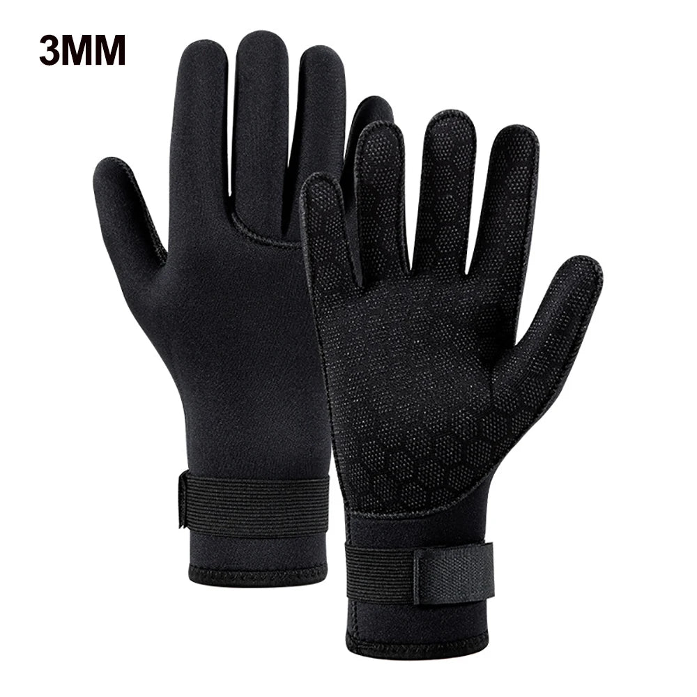 3mm Neoprene Diving Gloves – Thermal Cut-Resistant Water Sports Gloves