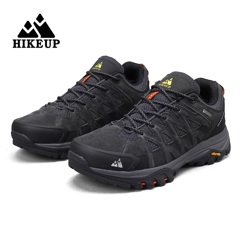 HIKEUP Men’s Hiking Shoes – Breathable Outdoor Trekking Sneakers