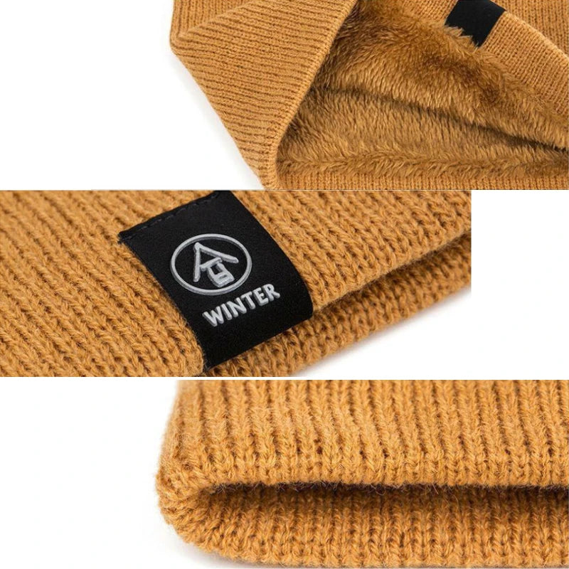 Unisex Knitted Neck Warmer – Winter Sports Scarf & Face Cover