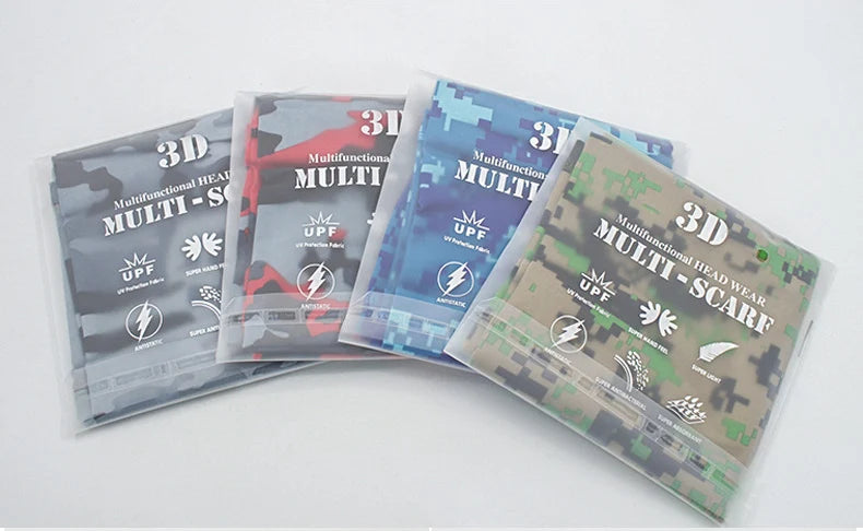 Outdoor Sport Bandana Neck Gaiter – Tactical Tube Scarf Face Cover