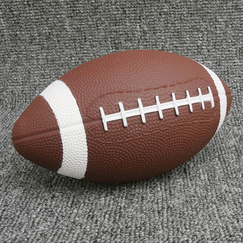 Teenagers American Football – Anti-Slip Small Rugby Ball with Inflator for Kids Training & Games