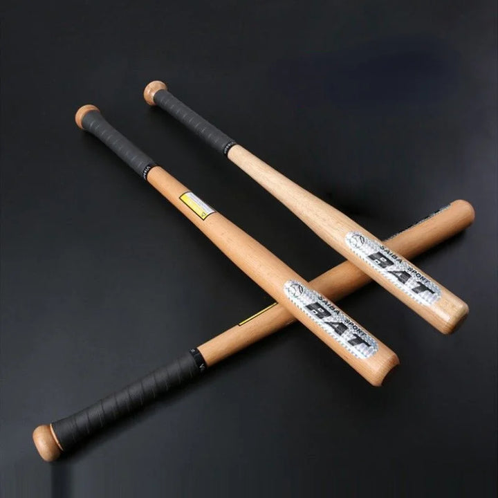 Solid Wood Baseball Bat – Ash/Locust Hardwood, 54–84cm