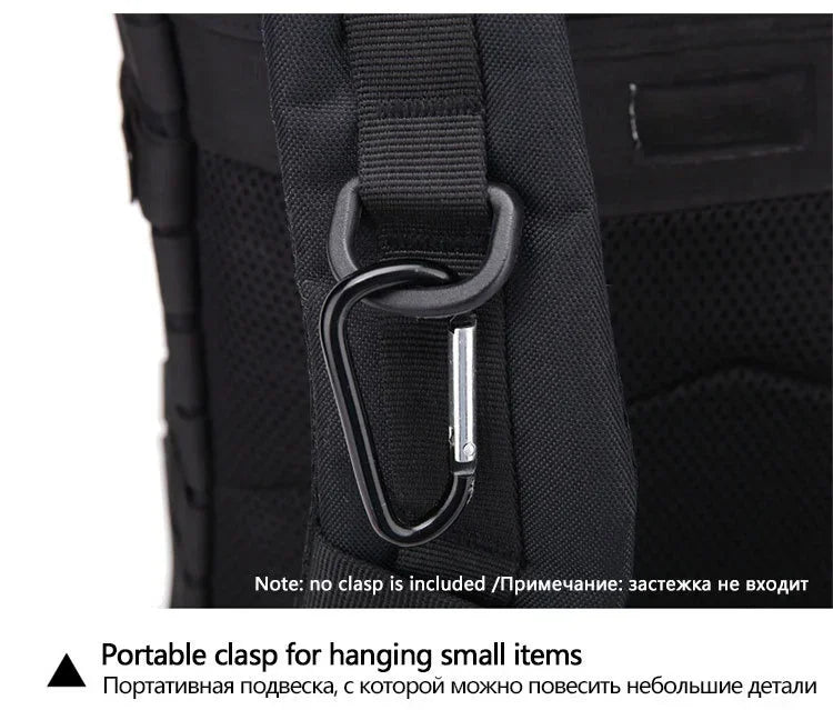 30/50L Tactical Backpack – Outdoor Survival & Hiking Molle Pack