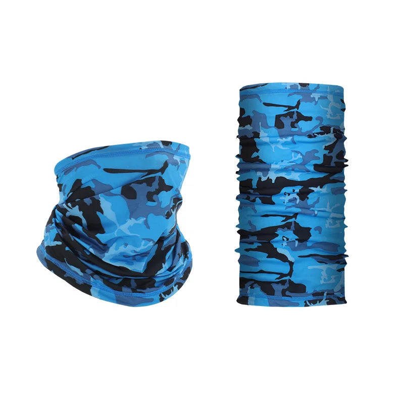Outdoor Sport Bandana Neck Gaiter – Tactical Tube Scarf Face Cover