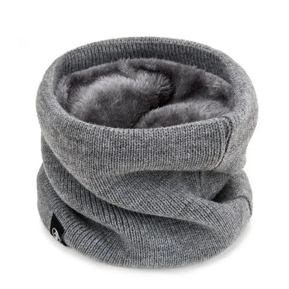 Unisex Knitted Neck Warmer – Winter Sports Scarf & Face Cover