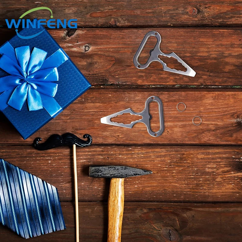 Multi-Functional EDC Survival Keychain