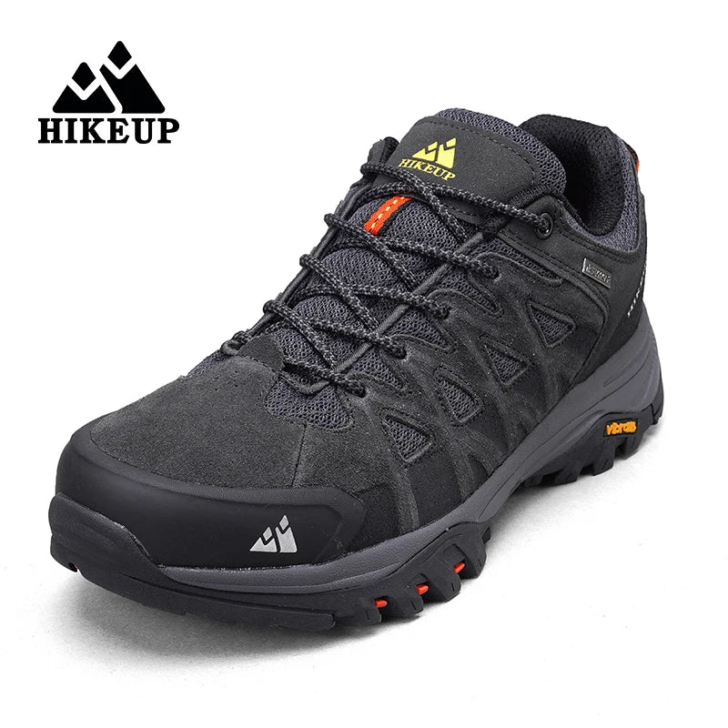 HIKEUP Men’s Hiking Shoes – Breathable Outdoor Trekking Sneakers