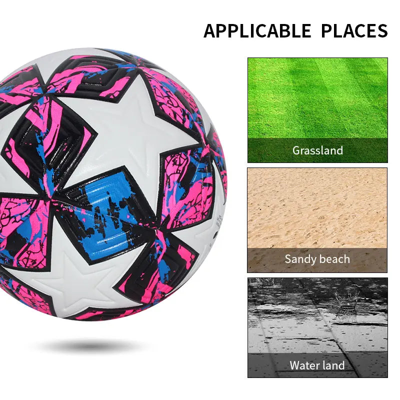 Standard Soccer Ball – Professional Match & Training Ball, Size 4/5