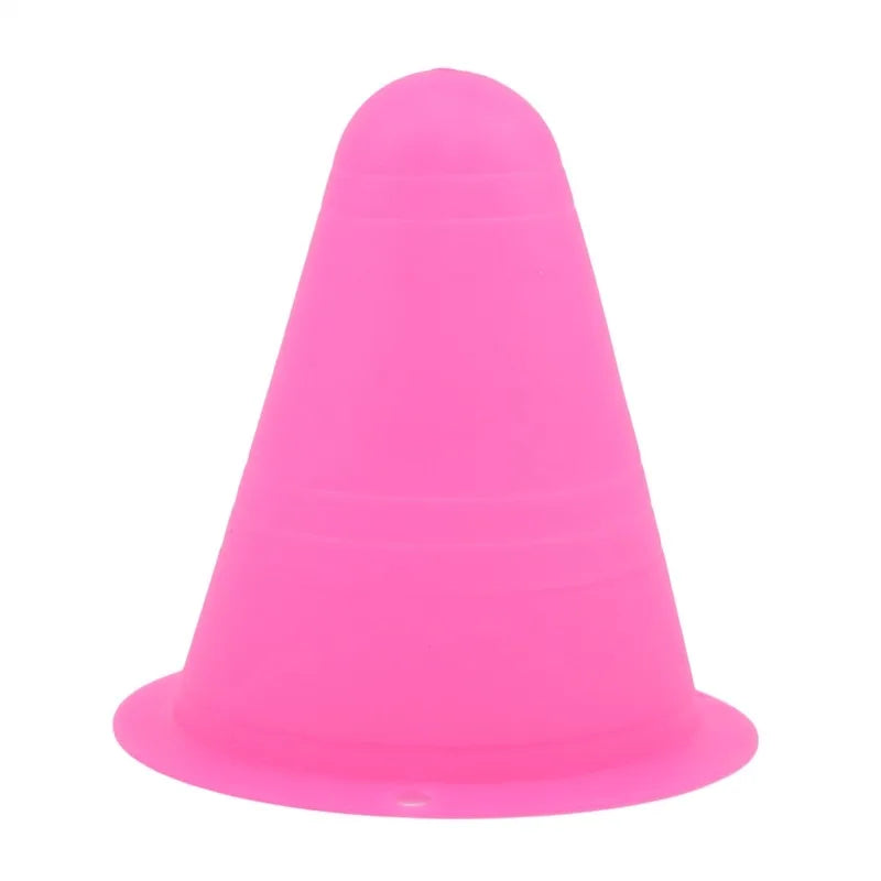 10PCS Football Training Marker Cones – Sports Practice Equipment