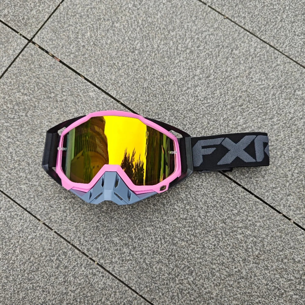 Winter Motocross & Ski Goggles – Windproof Cycling Racing Sports Glasses 2024