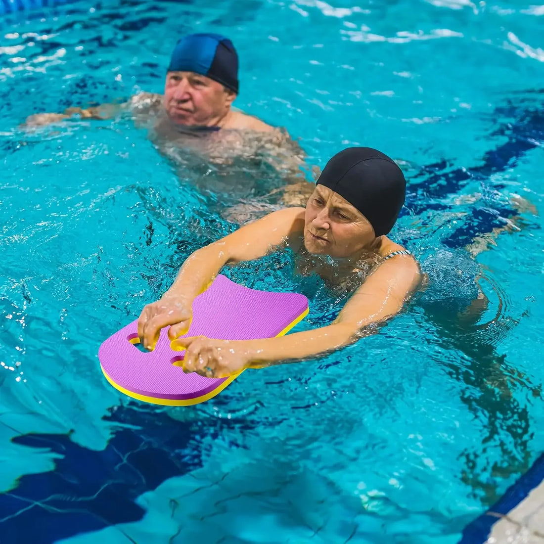 EVA Foam Swimming Kickboard – U-Shaped Training Float for Kids & Adults