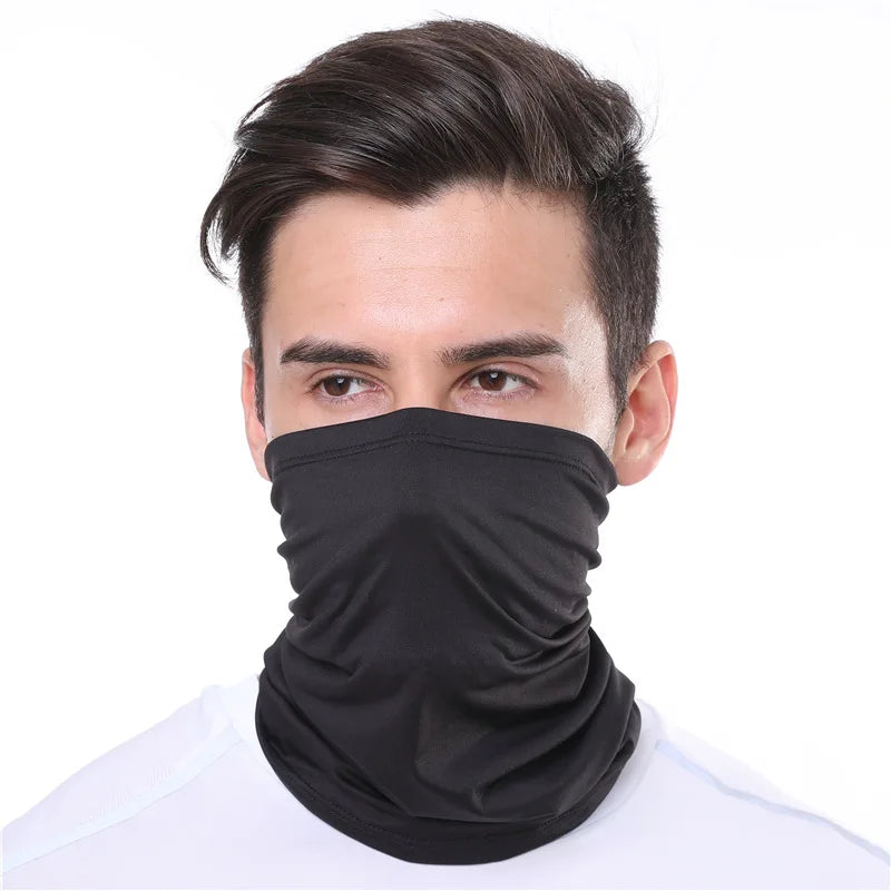 Outdoor Sport Bandana Neck Gaiter – Tactical Tube Scarf Face Cover