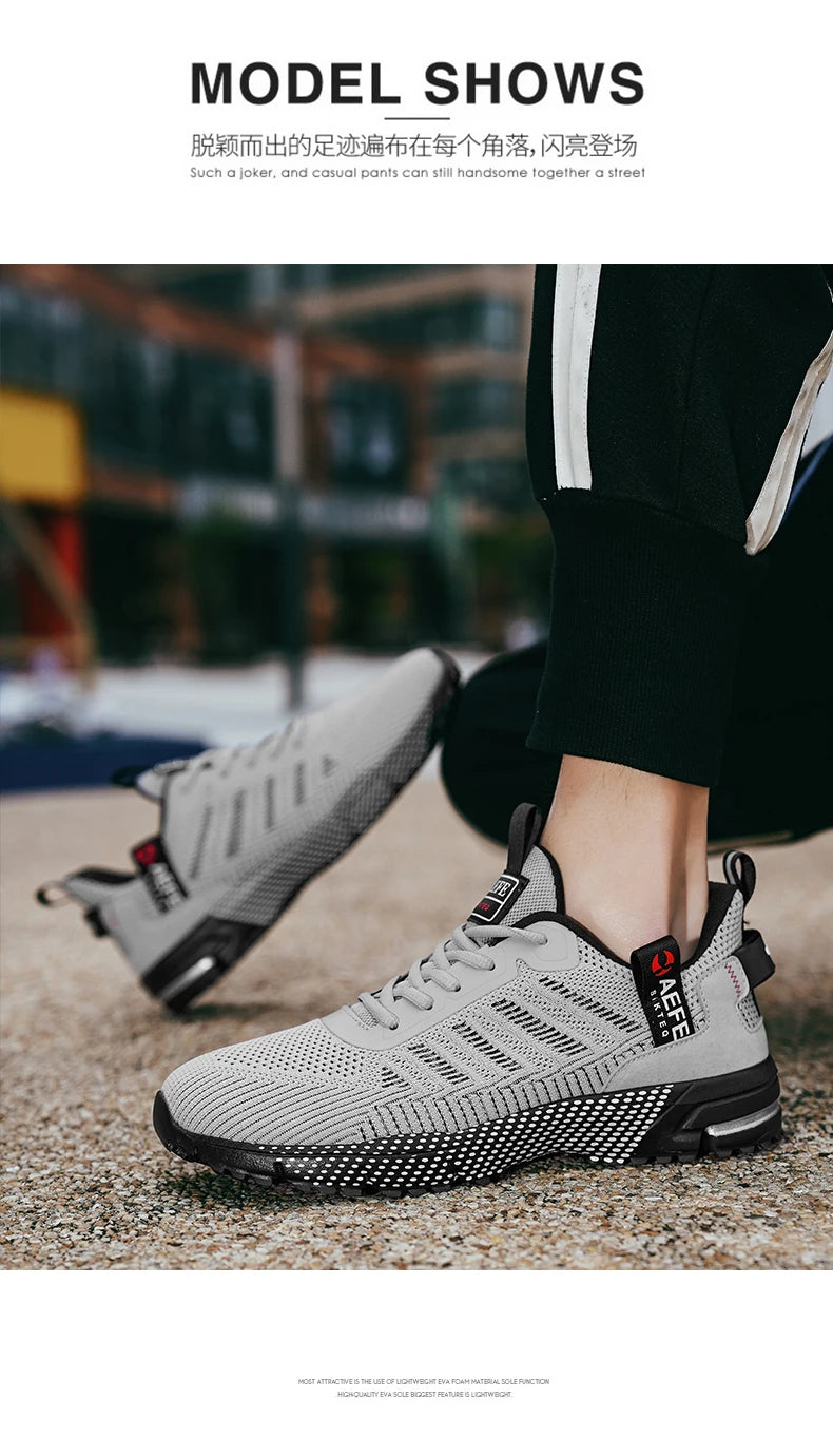 2024 Men’s Running Shoes – Breathable Lightweight Athletic Sneakers