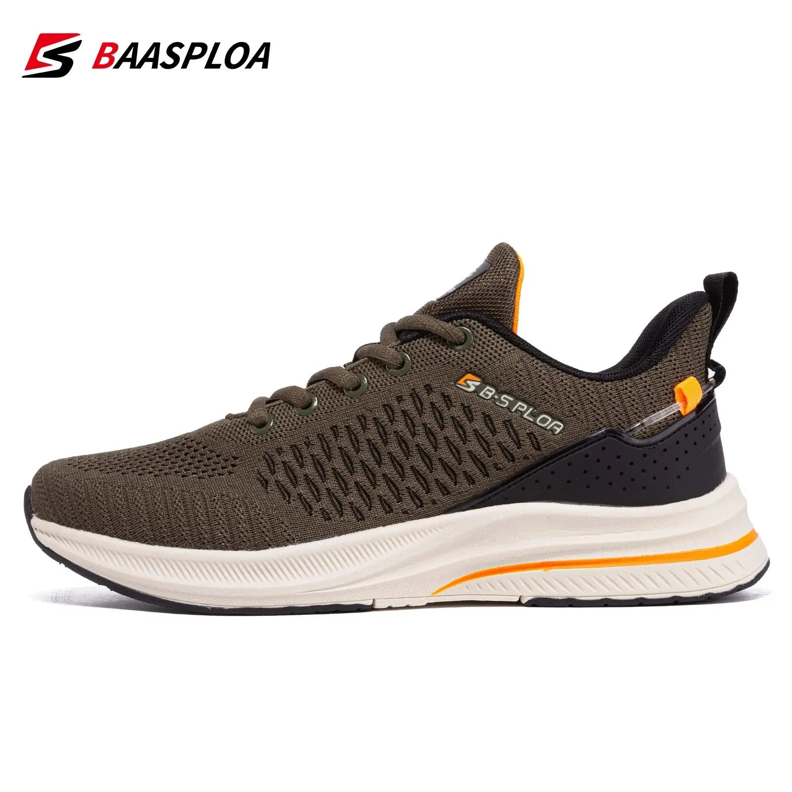 Baasploa Men’s Running Shoes – Lightweight Breathable Outdoor Sneakers