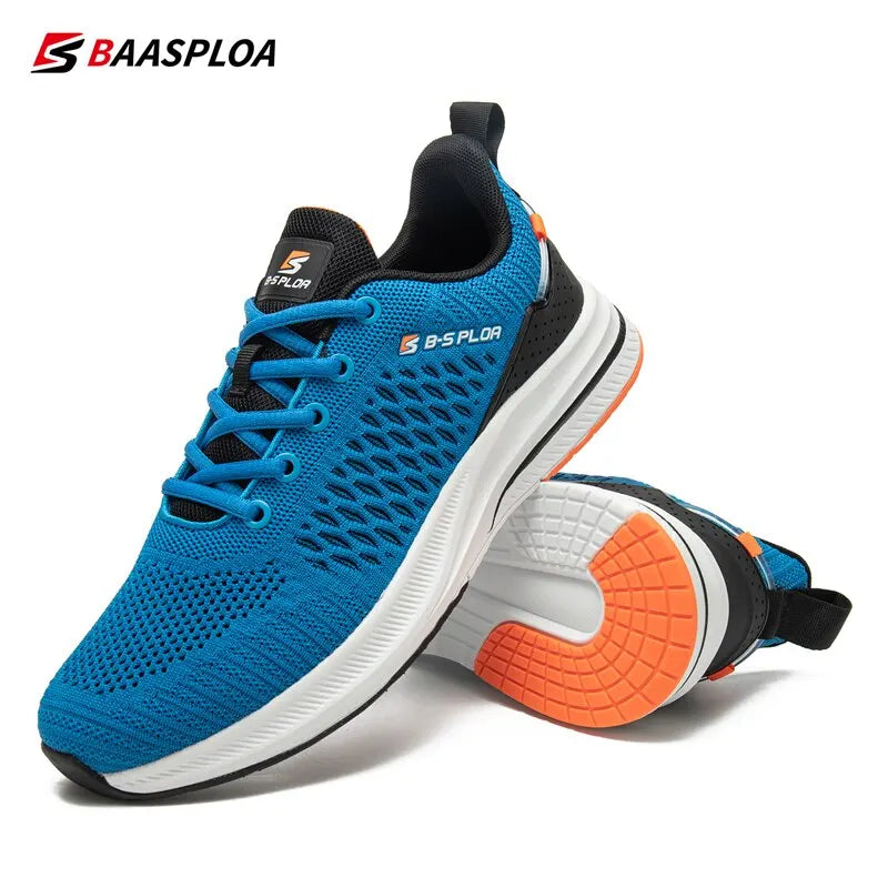Baasploa Men’s Running Shoes – Lightweight Breathable Outdoor Sneakers