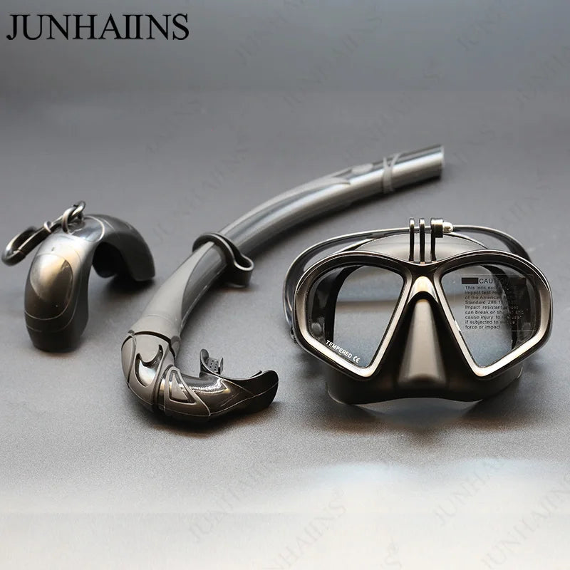 Wet GoPro Diving Mask – Low Volume Freedive Mask with Camera Mount