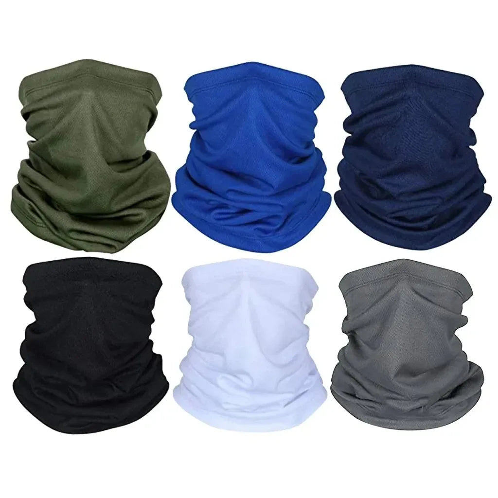 Outdoor Sport Bandana Neck Gaiter – Tactical Tube Scarf Face Cover