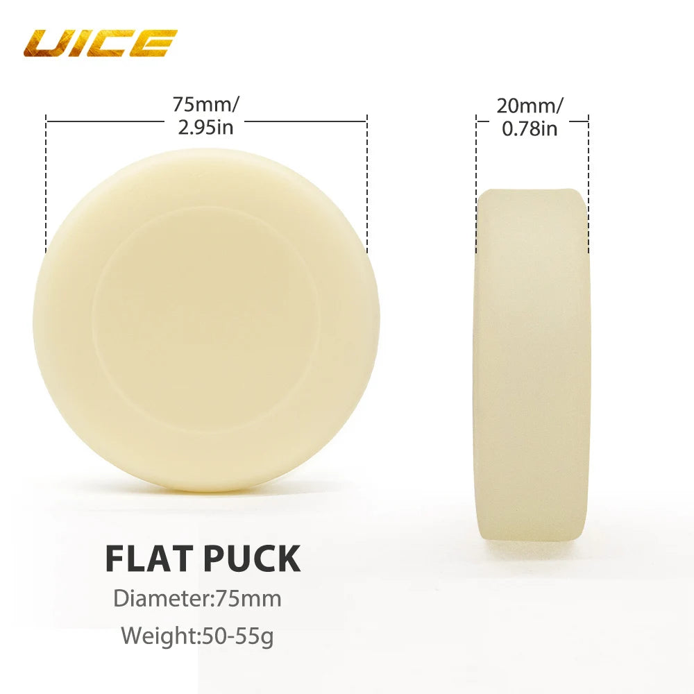 Luminous Ice Hockey Pucks – Glowing PVC Training Pucks, Durable Rubber, 5/10pcs