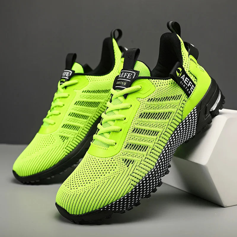 2024 Men’s Running Shoes – Breathable Lightweight Athletic Sneakers