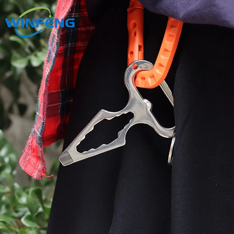 Multi-Functional EDC Survival Keychain