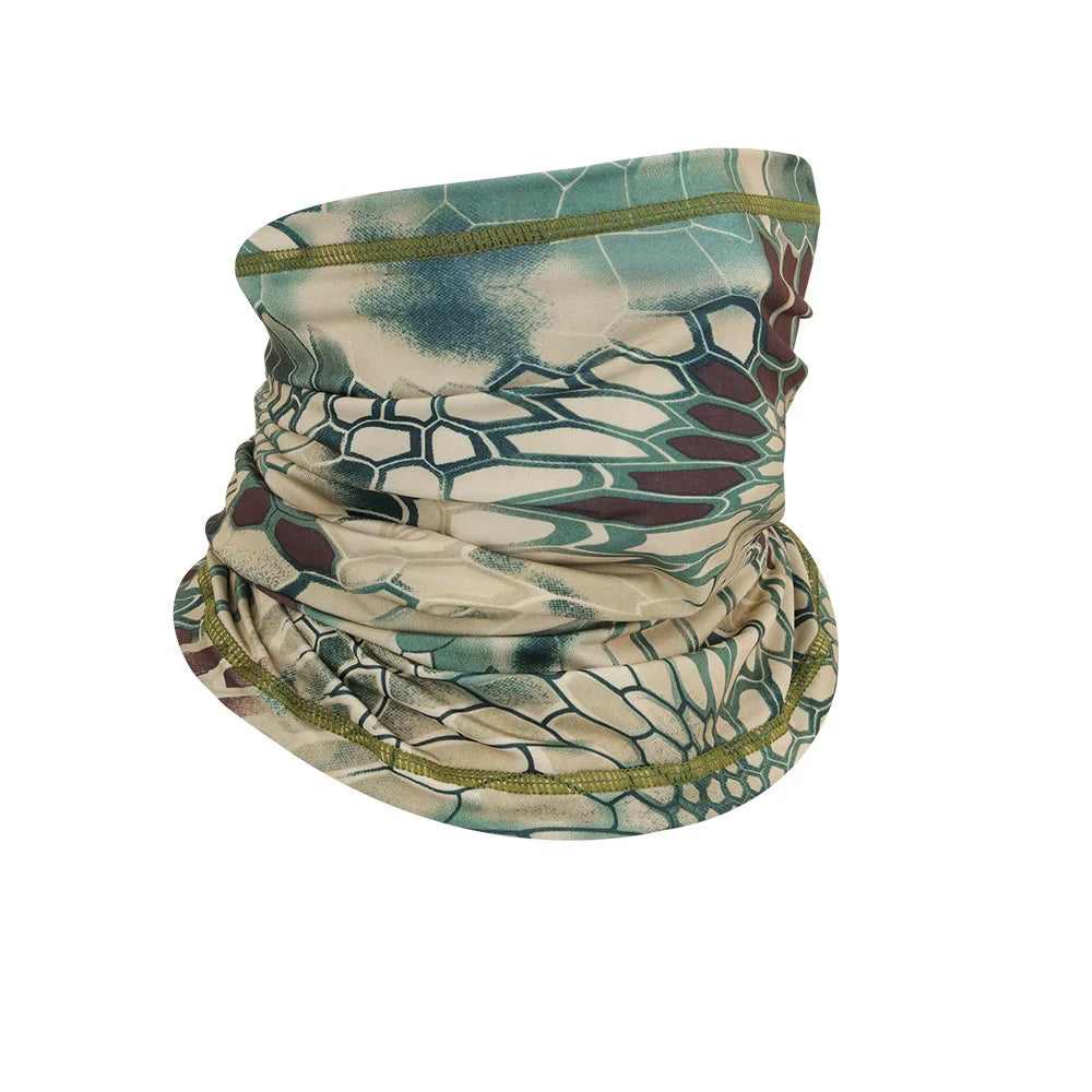 Outdoor Sport Bandana Neck Gaiter – Tactical Tube Scarf Face Cover