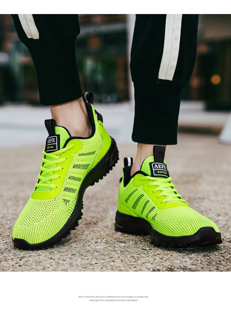 2024 Men’s Running Shoes – Breathable Lightweight Athletic Sneakers