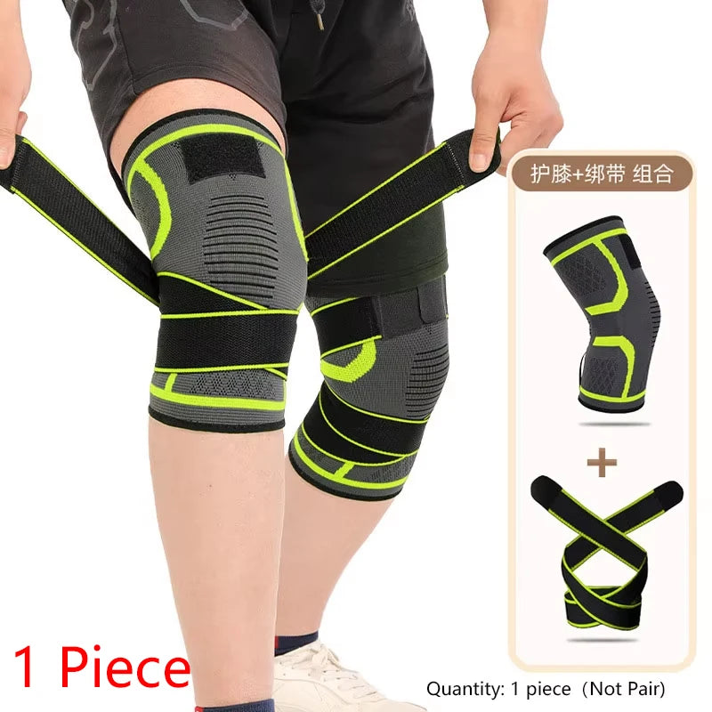 Nylon Sport Knee Pad – Compression Knee Brace for Running, Fitness & Sports