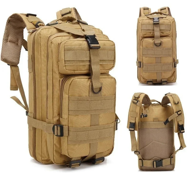 30/50L Tactical Backpack – Outdoor Survival & Hiking Molle Pack