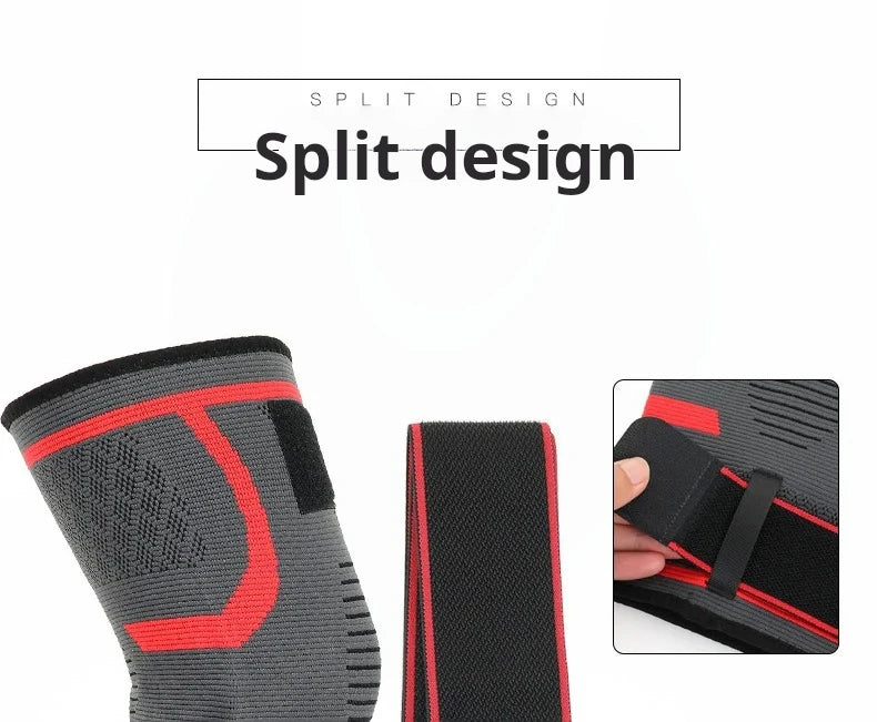 Nylon Sport Knee Pad – Compression Knee Brace for Running, Fitness & Sports