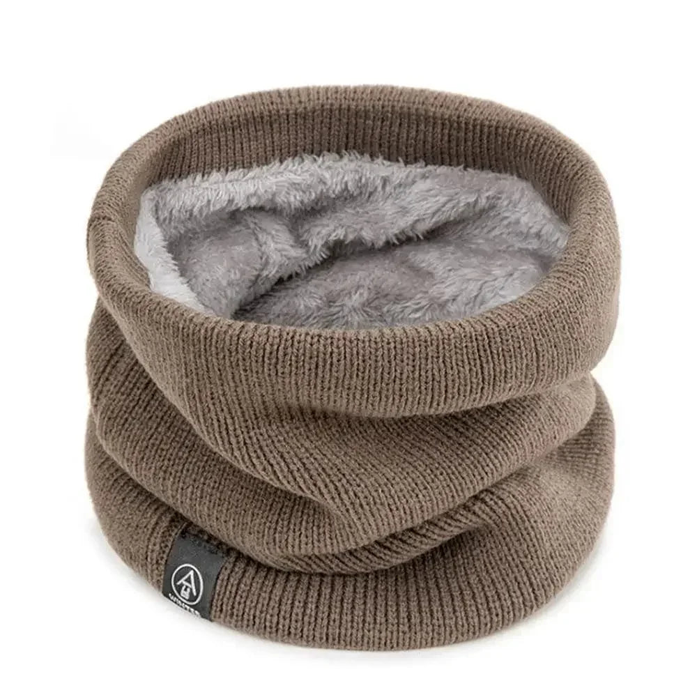 Unisex Knitted Neck Warmer – Winter Sports Scarf & Face Cover