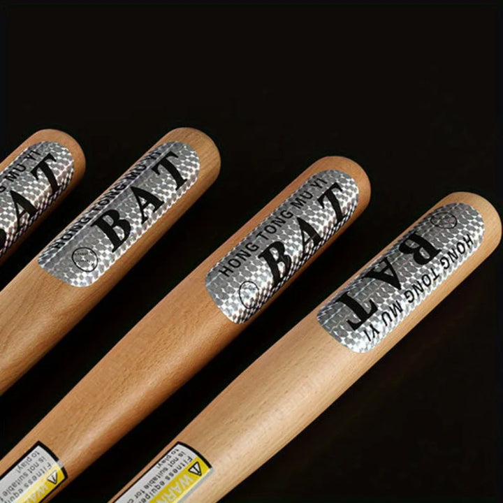 Solid Wood Baseball Bat – Ash/Locust Hardwood, 54–84cm
