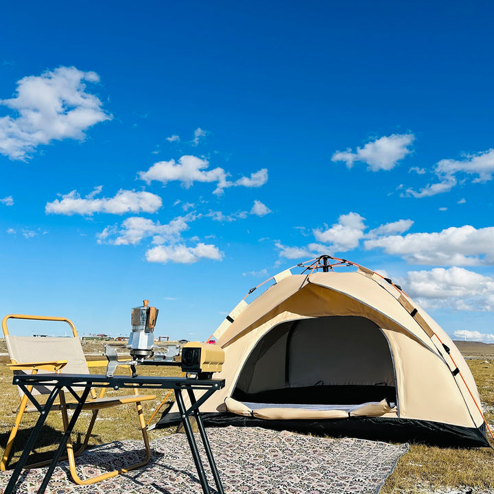 Automatic Pop-Up Outdoor Tent – Rain & Sun Protection for 4 People