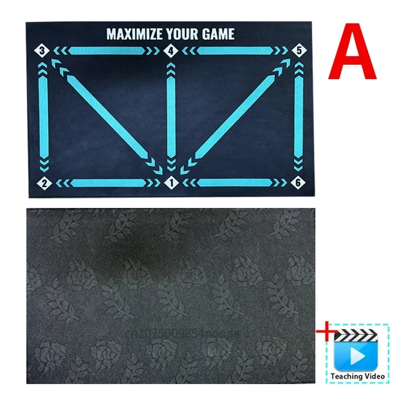 90cm Foldable Football Training Mat – Non-Slip Indoor/Outdoor