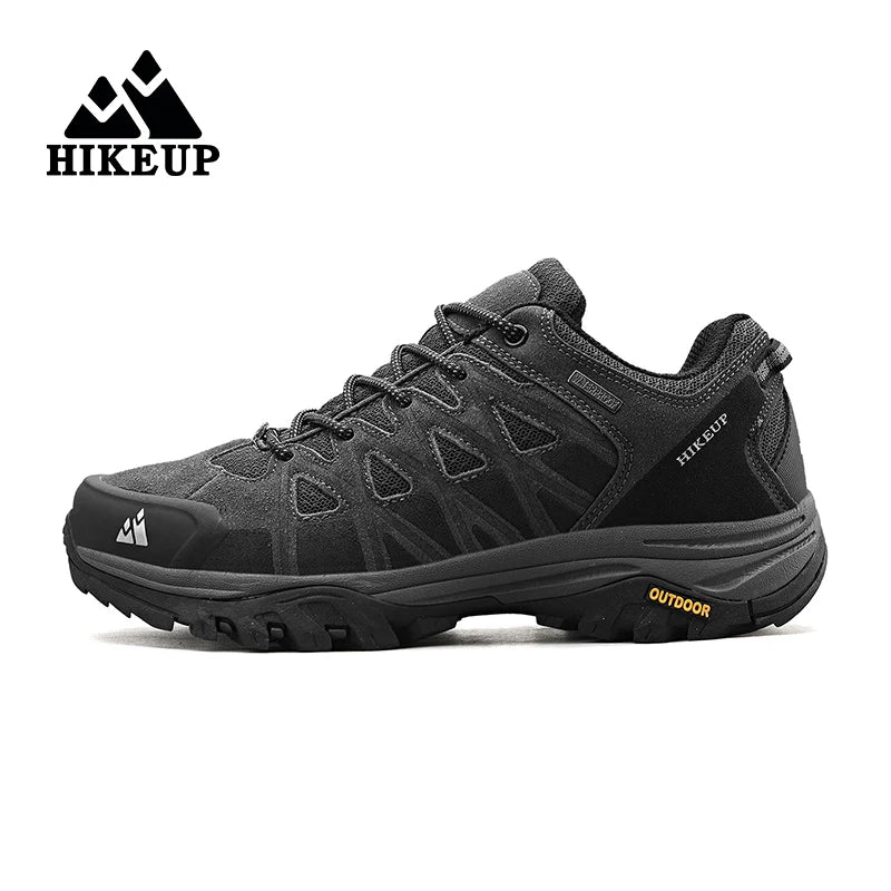 HIKEUP Men’s Hiking Shoes – Breathable Outdoor Trekking Sneakers