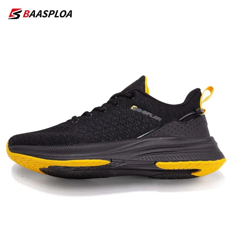 Baasploa Men’s Running Shoes – Lightweight Breathable Outdoor Sneakers