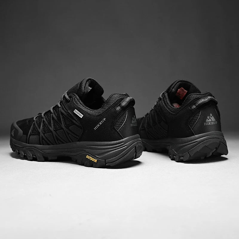HIKEUP Men’s Hiking Shoes – Breathable Outdoor Trekking Sneakers