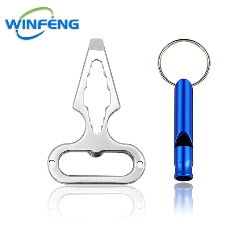 Multi-Functional EDC Survival Keychain