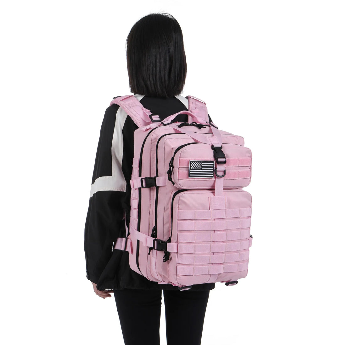 Tactical Nylon Backpack – 25L/50L Waterproof Outdoor Rucksack