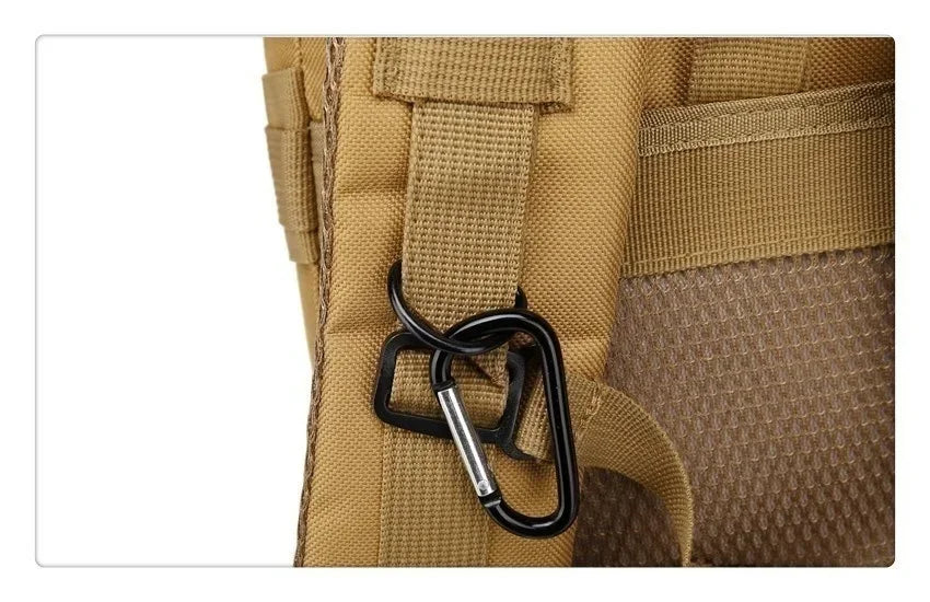 30/50L Tactical Backpack – Outdoor Survival & Hiking Molle Pack