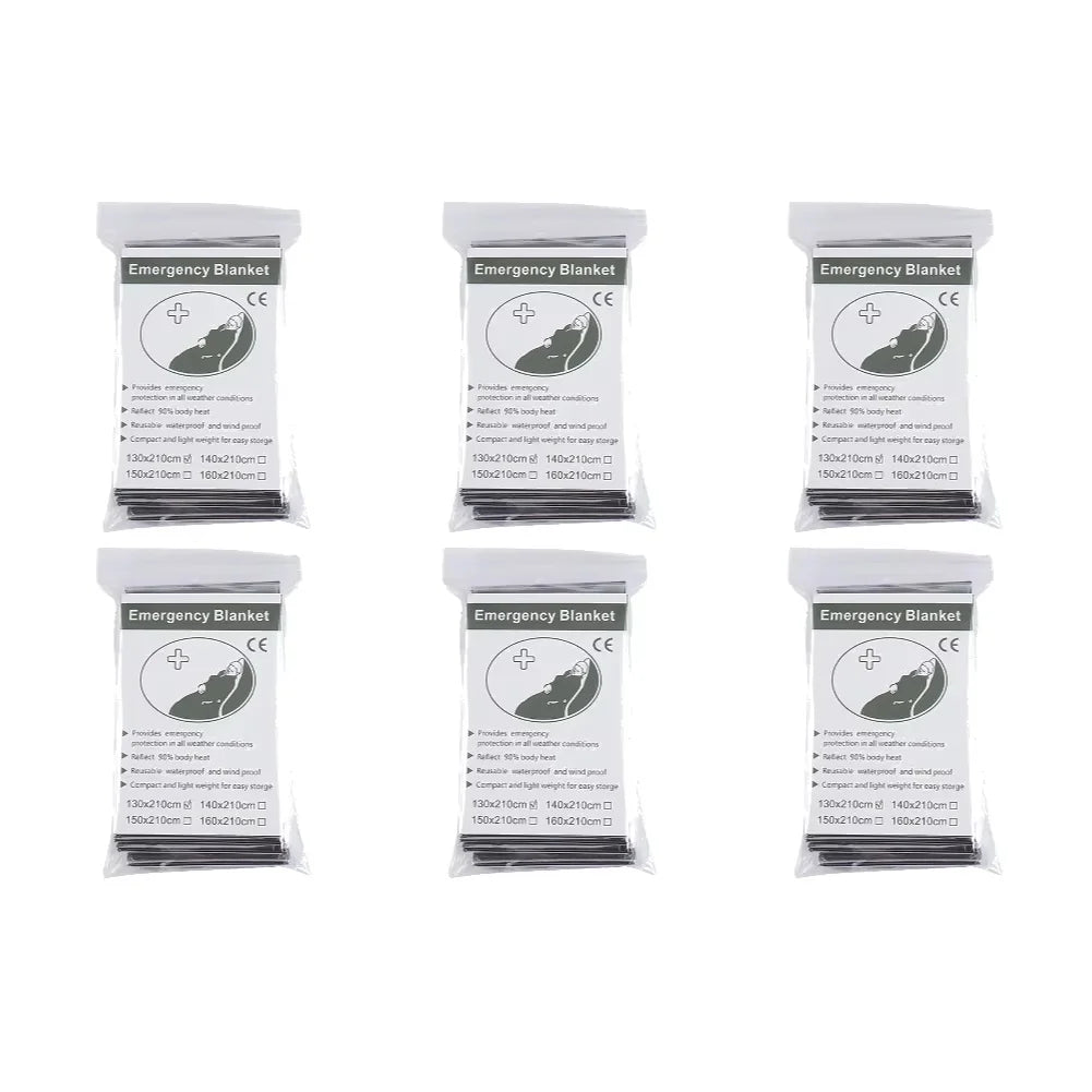 Emergency Survival Blanket – Waterproof & Windproof Thermal Foil Blanket