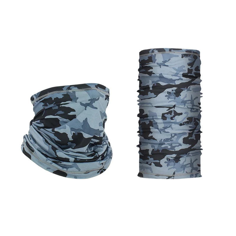 Outdoor Sport Bandana Neck Gaiter – Tactical Tube Scarf Face Cover