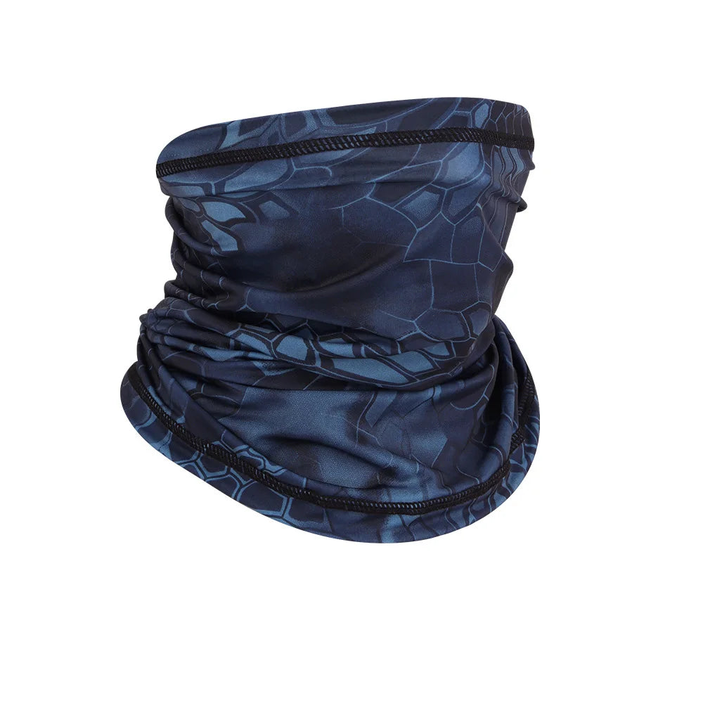 Outdoor Sport Bandana Neck Gaiter – Tactical Tube Scarf Face Cover
