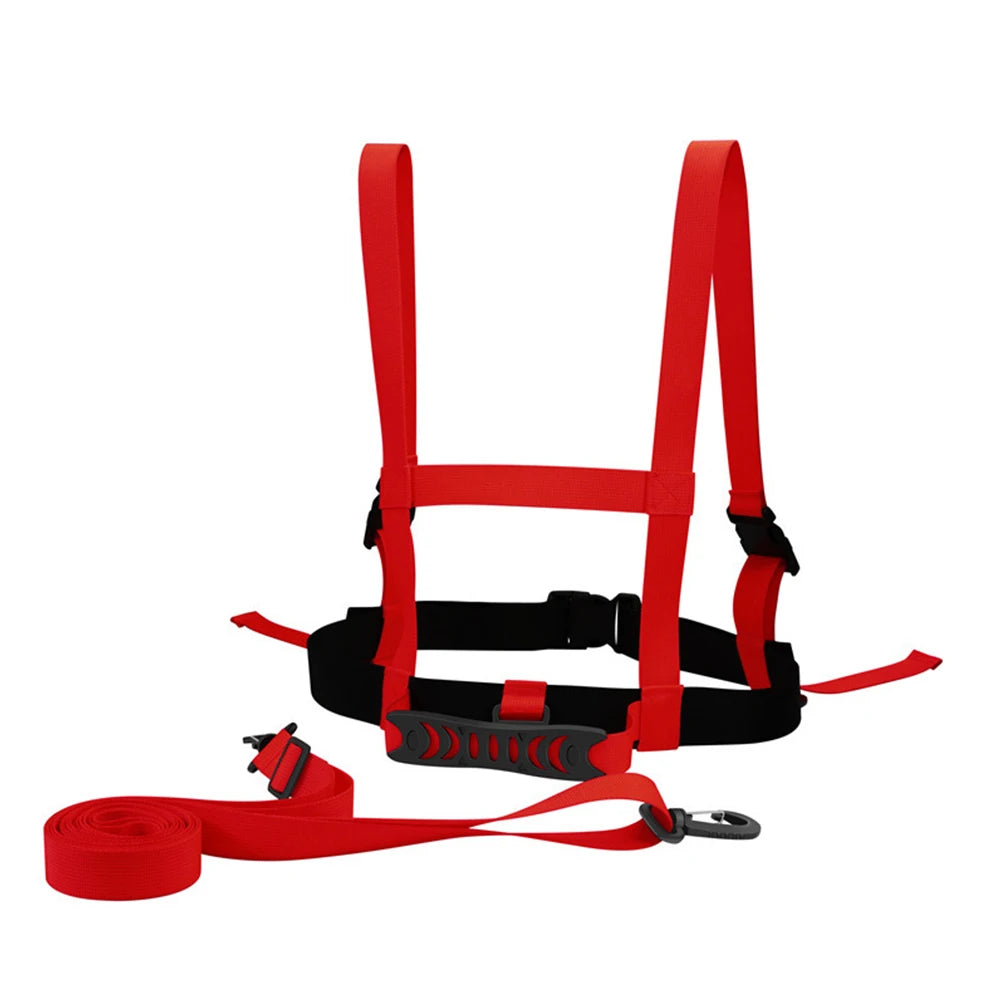 Adjustable Kids Ski Training Harness – Safety Belt with Traction Rope