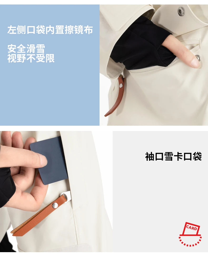 VECVEC Women’s Ski Jacket – Warm, Waterproof & Windproof Freestyle Coat