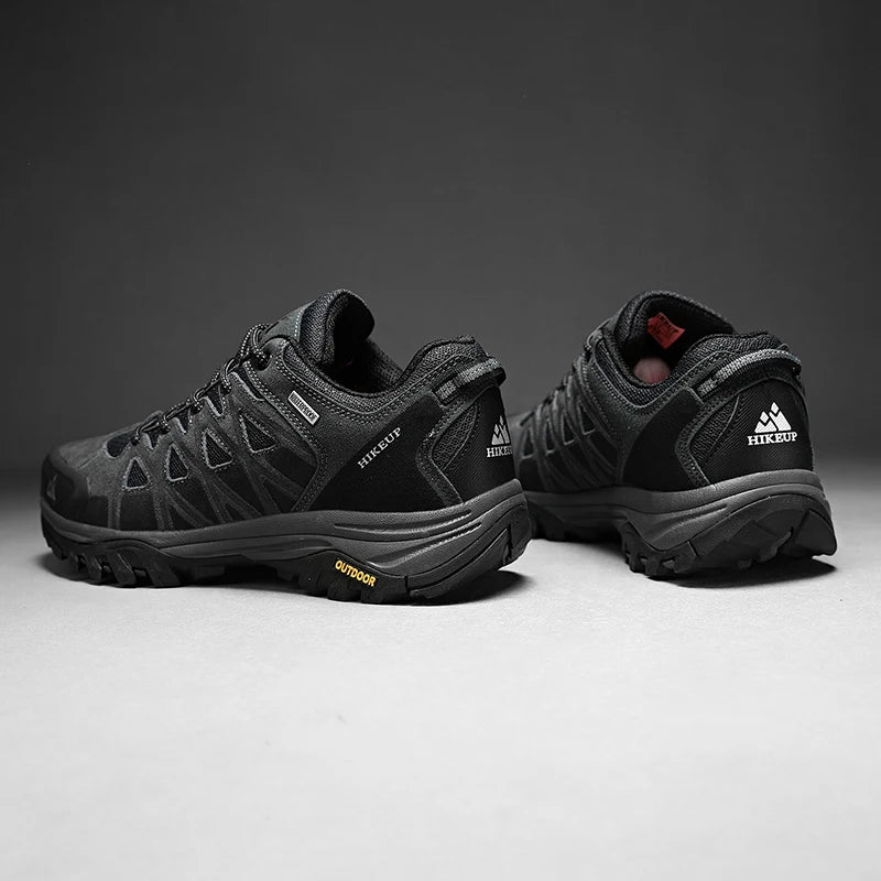 HIKEUP Men’s Hiking Shoes – Breathable Outdoor Trekking Sneakers
