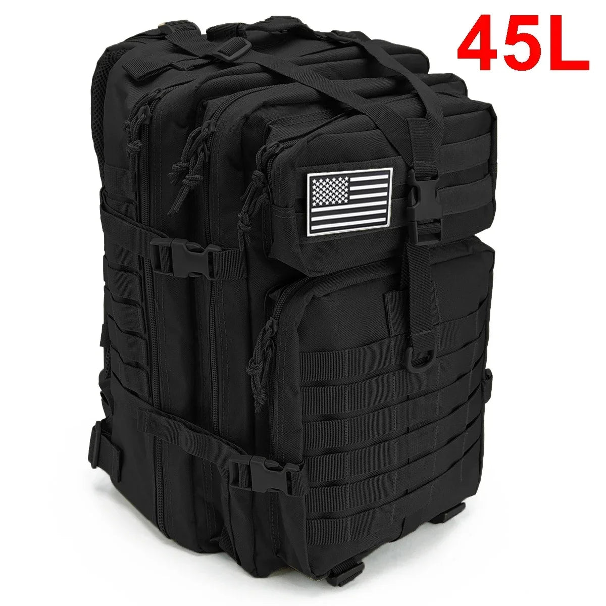 30/50L Tactical Backpack – Outdoor Survival & Hiking Molle Pack