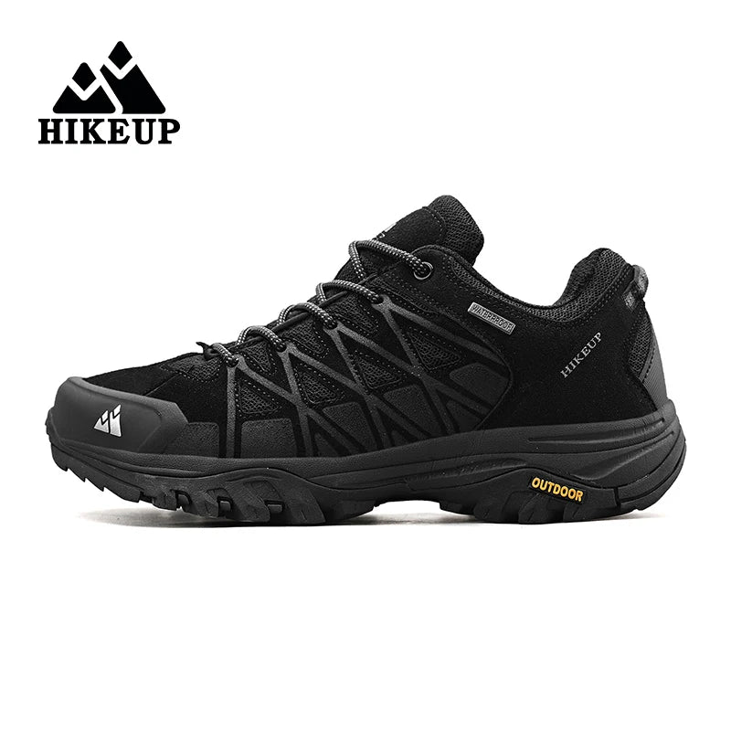 HIKEUP Men’s Hiking Shoes – Breathable Outdoor Trekking Sneakers