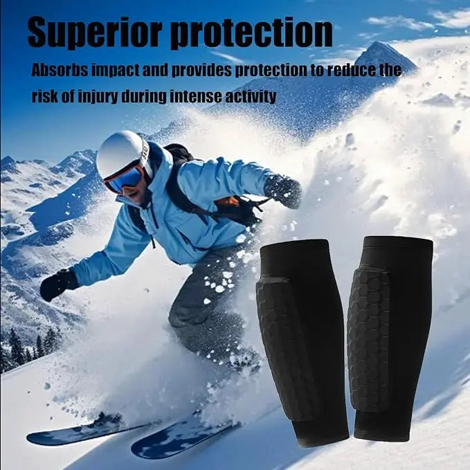 Frost Armours Ski Shin Guards – Breathable Anti-Collision Leg Pads