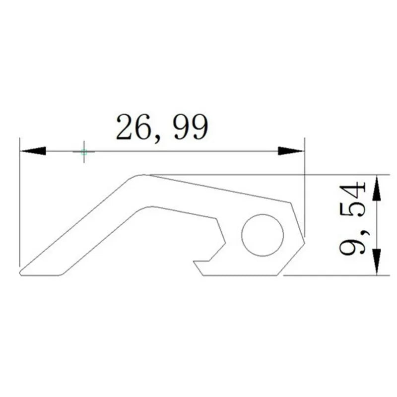 EDC Mini Bottle Opener – Lightweight Keyring Pocket Tool